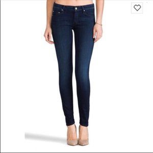 MOTHER The Looker Mid Rise Skinny Jeans
